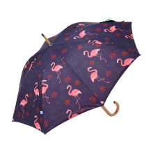 Flamingo nuevos productos 2018 buena calidad Heat Transfer Imprimir hermoso paraguas